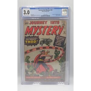 Journey into mystery #83 cgc 3.0 1st app of Thor!